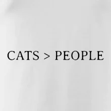 Cats > people Cats > people