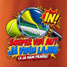 Soupeř vidí aut já vidím lajnu