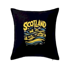 Scotland kreslené vlny