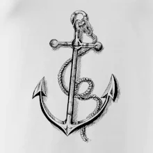 Kotva kreslená tužkou