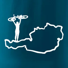 Cyklistka - Mapa Rakouska