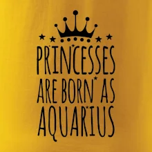 Princesses are born as Aquarius - Vodnář