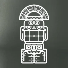 Mayové - socha se zuby