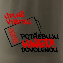 Úplně vybitej potřebuju hned dovolenou