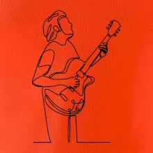 Kytarista jedním tahem