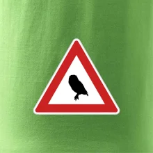 Dopravní značka - Pozor sova