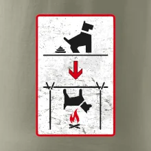 Tričko pro odpůrce sraní na chodníku