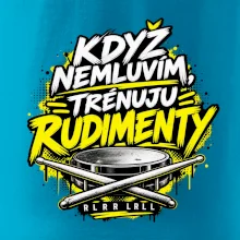 Když nemluvím trénuju rudimenty - bubenické paličky