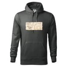 Mapa Báňské dráhy z Moravské Ostravy do Doubravy