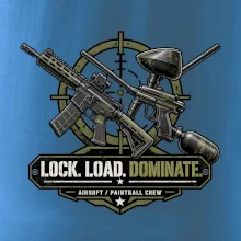 Taktická výzva lock load dominate airsoft