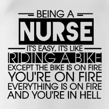 Being a nurse - bike