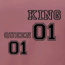 King - Queen - 01 dres (černobílá)