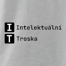 IT Nápis Intelektuální Troska