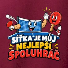 Síťka je můj nejlepší spoluhráč