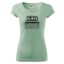Being a nurse - bike