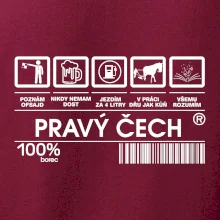 Čárový kód  - Pravý Čech