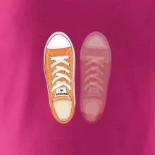 Párové boty - oranžové