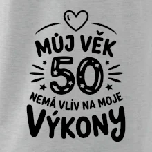 Můj věk nemá vliv na moje výkony