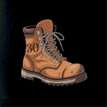 Turistická narozeninová bota 30