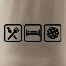 Eat sleep florbal v řadě