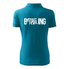 Bowling nápis kuželky
