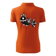 Ptáček černobílý folklór