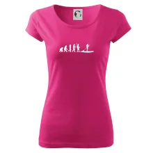 Evoluce paddleboard žena