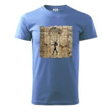 Egyptské hieroglyfy parašutista