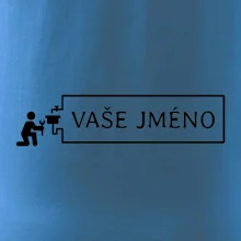 Instalatér - jméno v rámečku