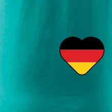 Germany love malé - Německá vlajka