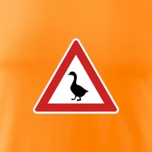 Dopravní značka - Pozor husa