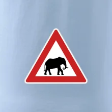 Dopravní značka - Pozor slon