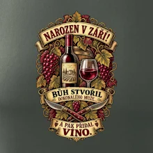 Narozen v září! Víno