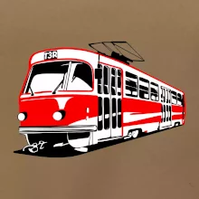 Tramvaj T3R barevná