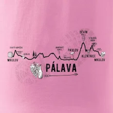 Profil kopců - Kolem Pálavy Profil kopců - Kolem Pálavy