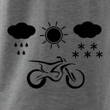 Motorkář za každého počasí - enduro