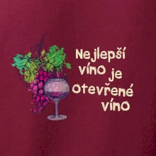 Nejlepší víno je otevřené víno