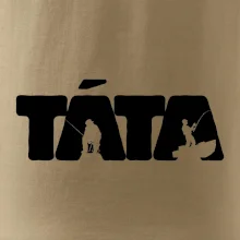 Táta nápis - rybář
