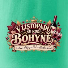 V listopadu se rodí bohyně vína