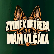 Zvonek netřeba mám vlčáka