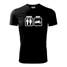 Problém silniční motorka