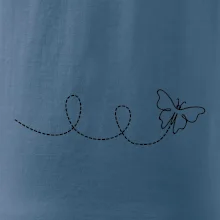 Dráha letu motýla - smyčka