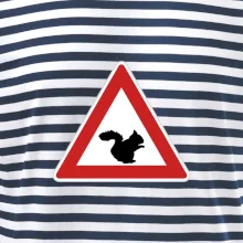 Dopravní značka - Pozor veverka