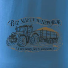 Bez nafty to nepojede traktor s vlekem