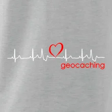 Moje srdce bije pro Geocaching -text