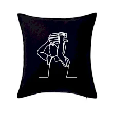 Student a kniha jedním tahem