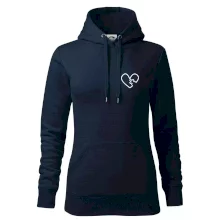 Párova mikina - srdce puzzle doplňuješ mě