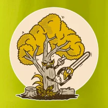 Strom dřevorubec Strom dřevorubec