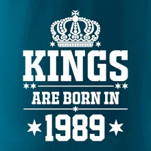 Kings are born in 1989