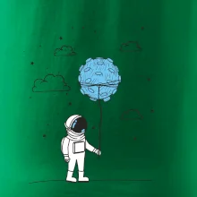 Astronaut s balónkem